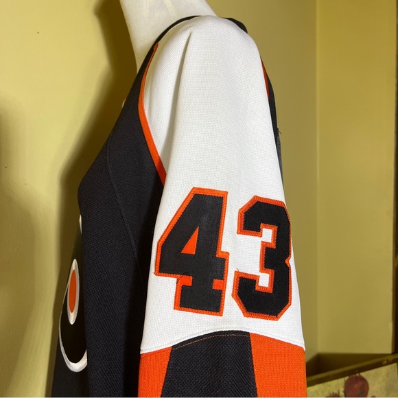 Philadelphia Flyers Size XL Hockey Jersey AUTOGRAPHED Martin Biron Reebok NEW - Picture 8 of 16